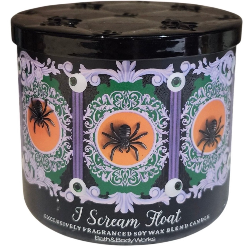 🎃 I Scream Float 3-Wick Candle 🕷️